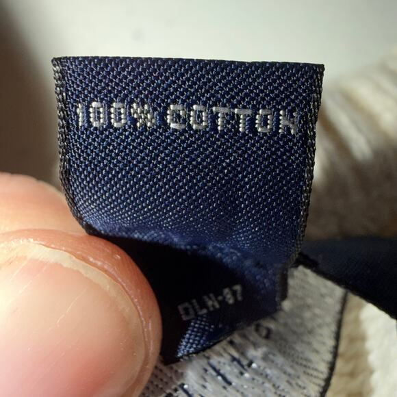 Lands' End Drifter Cable Knit Womens Size Small Cream Long Sleeve Cotton Sweater - Picture 4 of 7